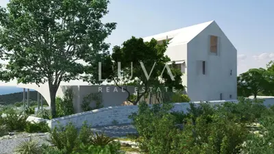 Građevinsko zemljište 1.732 m², Dvornica, Rogoznica - pogled na more - 6