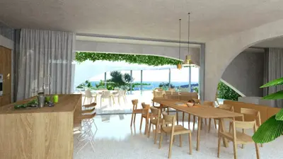 Građevinsko zemljište 1.732 m², Dvornica, Rogoznica - pogled na more - 21