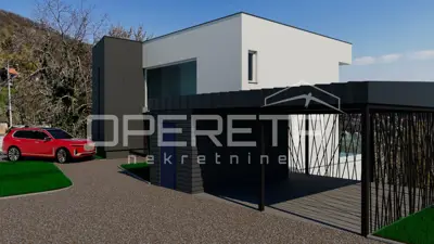 Land, Gornji Stenjevec, project and panoramic view of Zagreb - 2