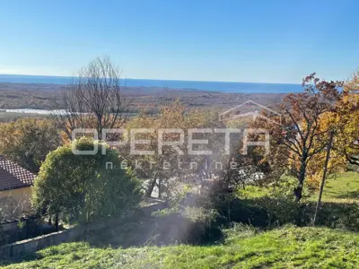 Građevinsko zemljište 602 m², Kaštelir - pogled na more - 16