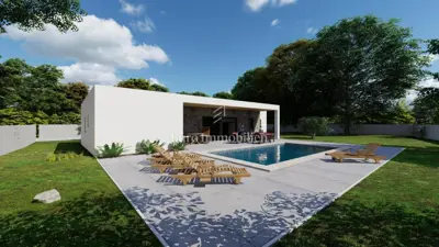 Kuća 195 m², Labin - prizemnica s bazenom