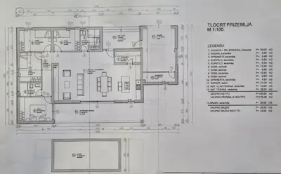 Kuća 195 m², Labin - prizemnica s bazenom - 11