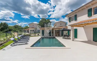Haus 160 m², Barban - Pool, Sauna und Sommerküche - 21