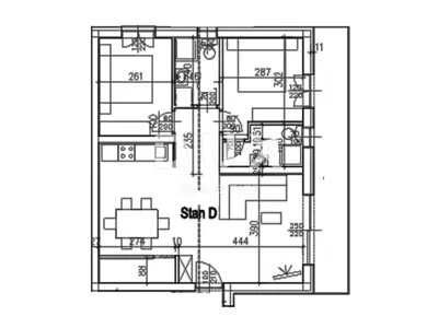 Apartment 72.6 m², Umag - 2 bedrooms, terrace - 18