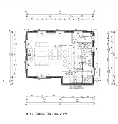 Vila 188 m², Splitska na Braču, 200 m od mora i pogled na more - 20