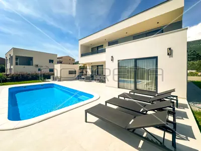 Tematska vila s grijanim bazenom i panoramskim pogledom, Kaštel Stari, Kaštela - 4