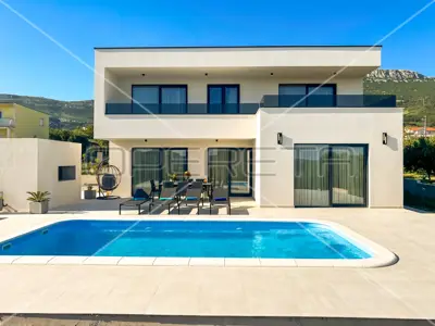 Tematska vila s grijanim bazenom i panoramskim pogledom, Kaštel Stari, Kaštela - 2