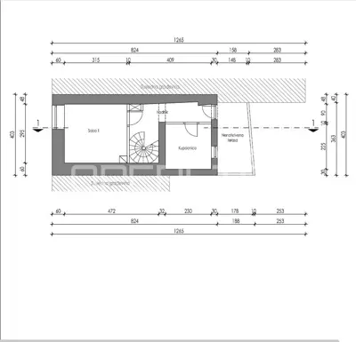 Kuća u nizu u staroj jezgri, Kaštel Lukšić, 90 m² - 23