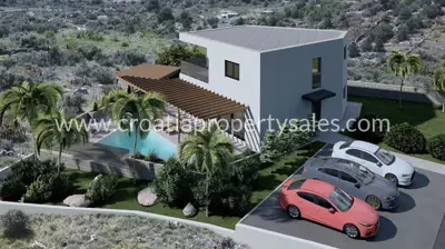 Haus 168 m², Rogoznica, offener Meerblick - 2