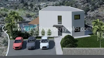 Haus 168 m², Rogoznica, offener Meerblick - 3