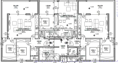Apartments 49,79 m² in Povljani, quiet location near the sea - 10