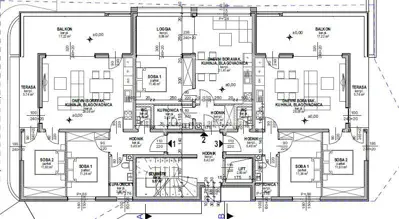 Apartments 49,79 m² in Povljani, quiet location near the sea - 8