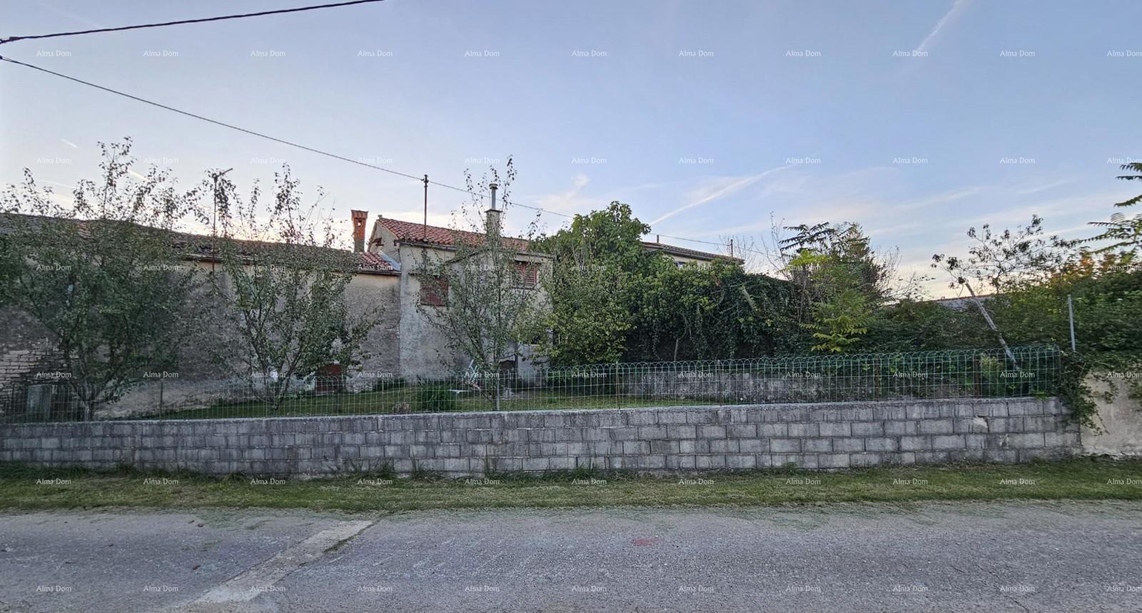 Steinhaus 160 m², Žminj, Zentralistrien und eingezäunte Terrasse
