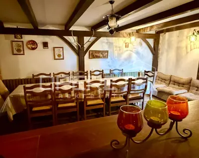 Kuća, Vrhovčak, velika terasa s pogledom na Stari grad
