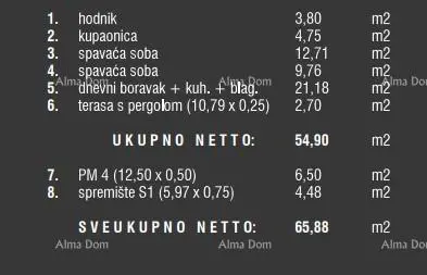 Stan 2. kat, Štinjan, Pula - 2 spavaće sobe i terasa - 16