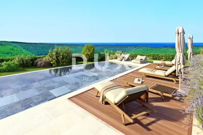 Istra, Grožnjan, Villa, 350 m², Meerblick und Blick auf die Mirna