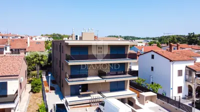 Poreč, Penthouse 188 m² mit Terrasse und atemberaubendem Panoramablick auf das Meer