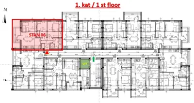 Wohnung 55 m², Monvidal, Pula - Neubau mit Balkon - 5