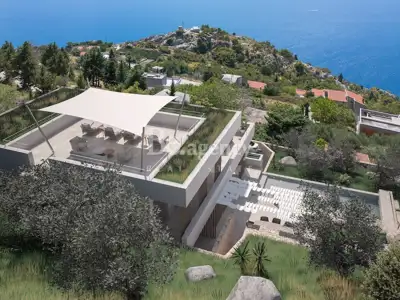 Omiš, Borak - Building plot with a project for villa construction - 5