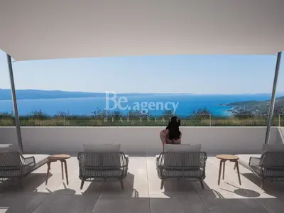 Omiš, Borak - Building plot with a project for villa construction - 7