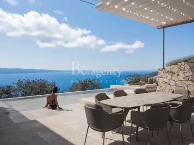 Omiš, Borak - Building plot with a project for villa construction - 6