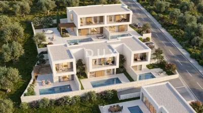 Dvojna kuća 109 m², Crikvenica - pogled na more i bazen - 6