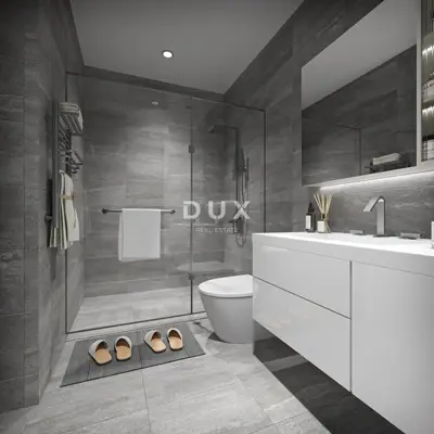 Dvojna kuća 109 m², Crikvenica - pogled na more i bazen - 5