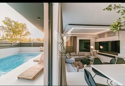 Srima, Vodice, wunderschönes Haus mit Pool, Jacuzzi und Sauna