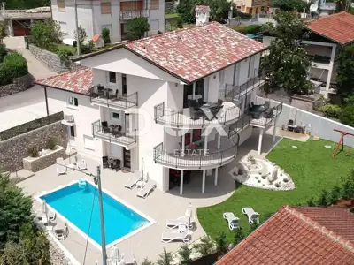 Villa 380 m², Ika - Panoramablick auf das Meer und Pool - 5