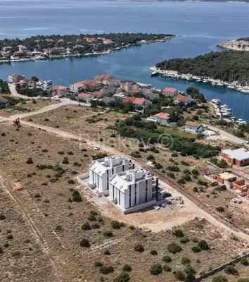 Stan 109 m², Šimuni na Pagu, panoramski pogled na more - 7