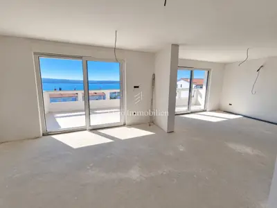 Penthouse-Apartment 130 m², Dramalj - Meerblick - 3