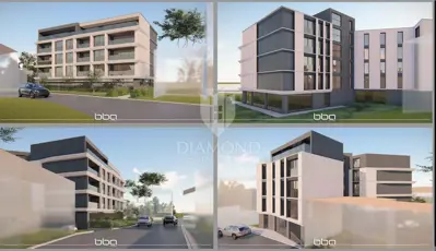 Stan 80 m², Umag centar - 2 spavaće sobe, terasa - 9