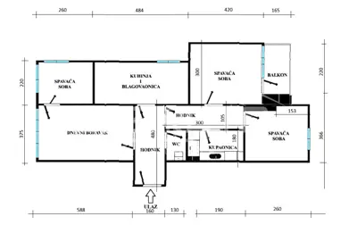Stan 79 m², Prečko, mirna lokacija blizu Jaruna - 15