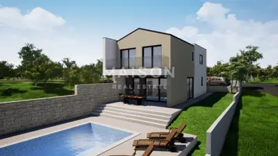 Građevinsko zemljište, Otok Krk - Malinska, dozvola za dvojnu vilu - 7