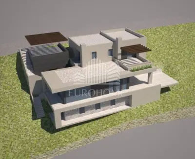 Land 614 m², Sali - sea view and building permit - 7