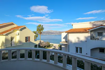 Sale Čiovo Slatine house with apartments 2nd row to the sea