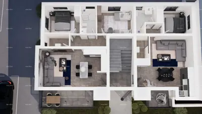 Stan 67 m², Žminj - novoizgrađena zgrada i parkirno mjesto - 3