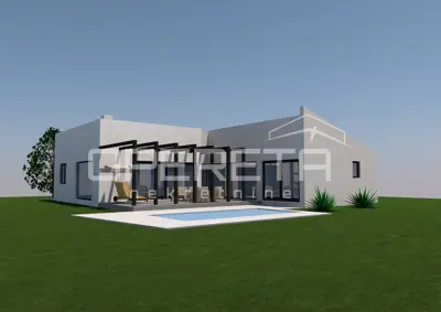 Zemljište, Žminj, građevinska dozvola i ravan teren - 4