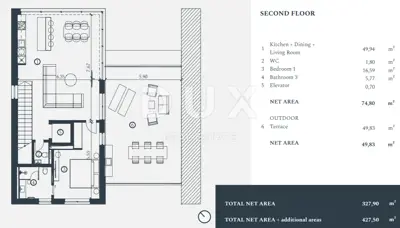 ISTRA, SAVUDRIJA - Moderne luxuriöse Villa in Meeresnähe V42 - 13