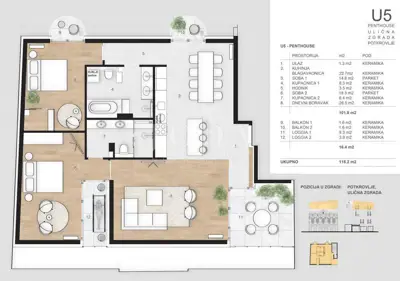 Apartment for sale in Crikvenica, 112,6 m² - 3