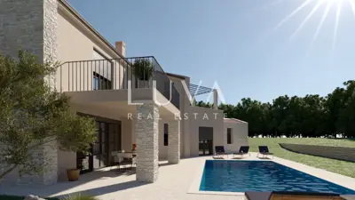 Kuća 160 m², Jasenovica kod Poreča - bazen i terasa