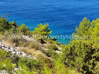 Baugrundstück 2.221 m², Korčula - zweite Reihe zum Meer - 5