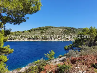 Baugrundstück 2.221 m², Korčula - zweite Reihe zum Meer - 7