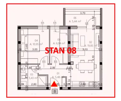 Pula - apartment in a new building on the 1st floor - 15