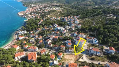 Građevinsko zemljište 1 286 m², Sutivan, 150 m do mora - 4