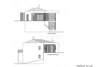 Building plot, Pićan - building permit and house project with pool - 6