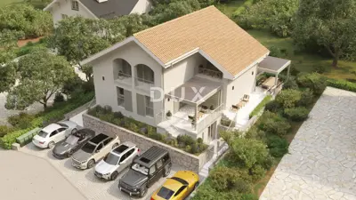 OTOK KRK, MALINSKA - Modern apartment with a large garden near the sea