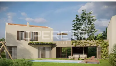 Građevinsko zemljište, Žbandaj kod Poreča, dozvola i projekt za vile