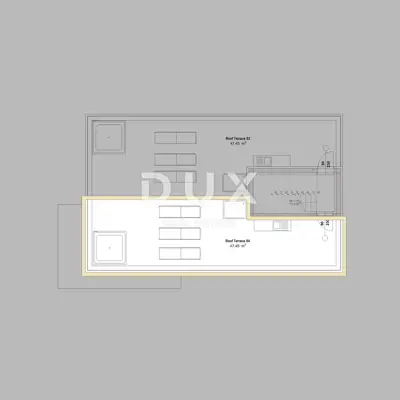 Apartment 147.37 m², Vir - sea view and roof terrace - 8