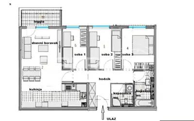 Stan 80 m², Špansko, kao nov 4-soban u mirnom susjedstvu - 13